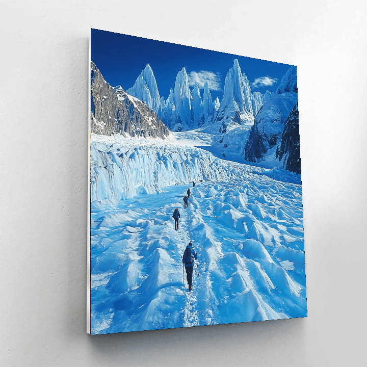 Patagonian Glacier Hiking Numbered Painting Kits