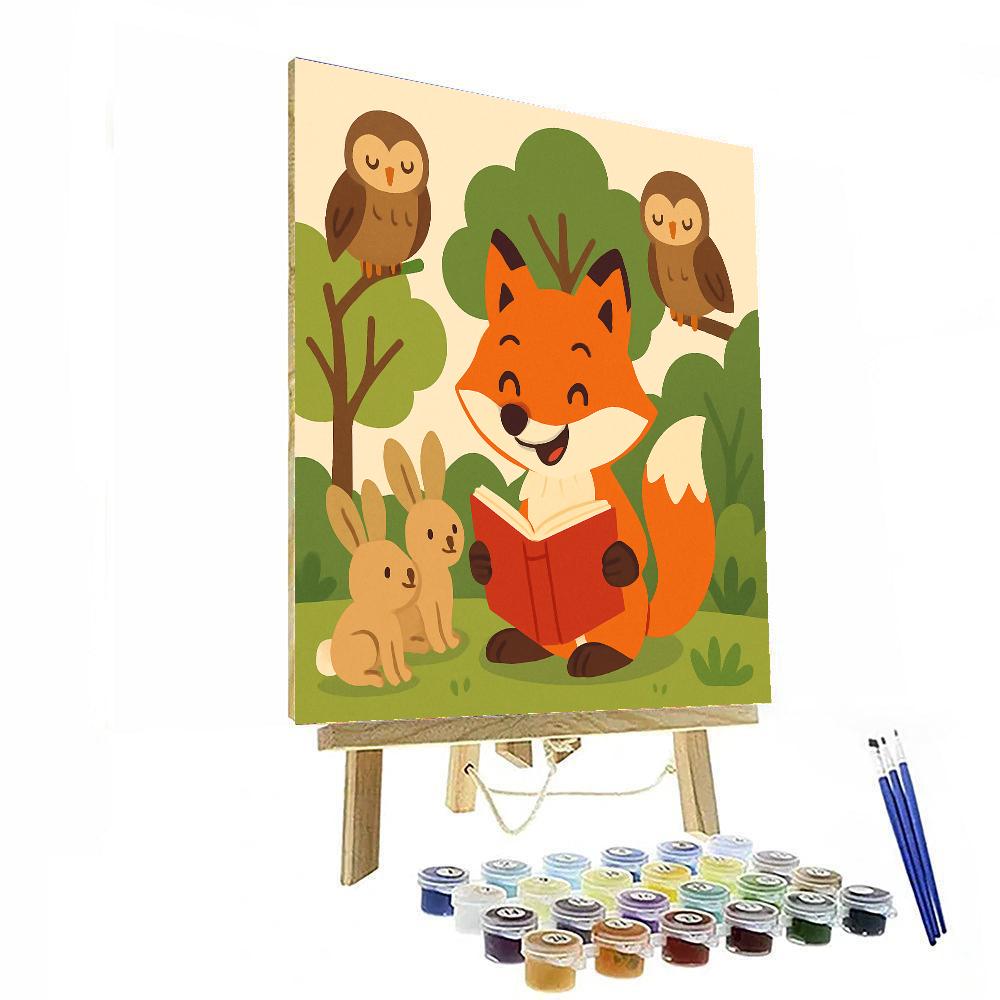Clever Fox Storybook Paint By Color