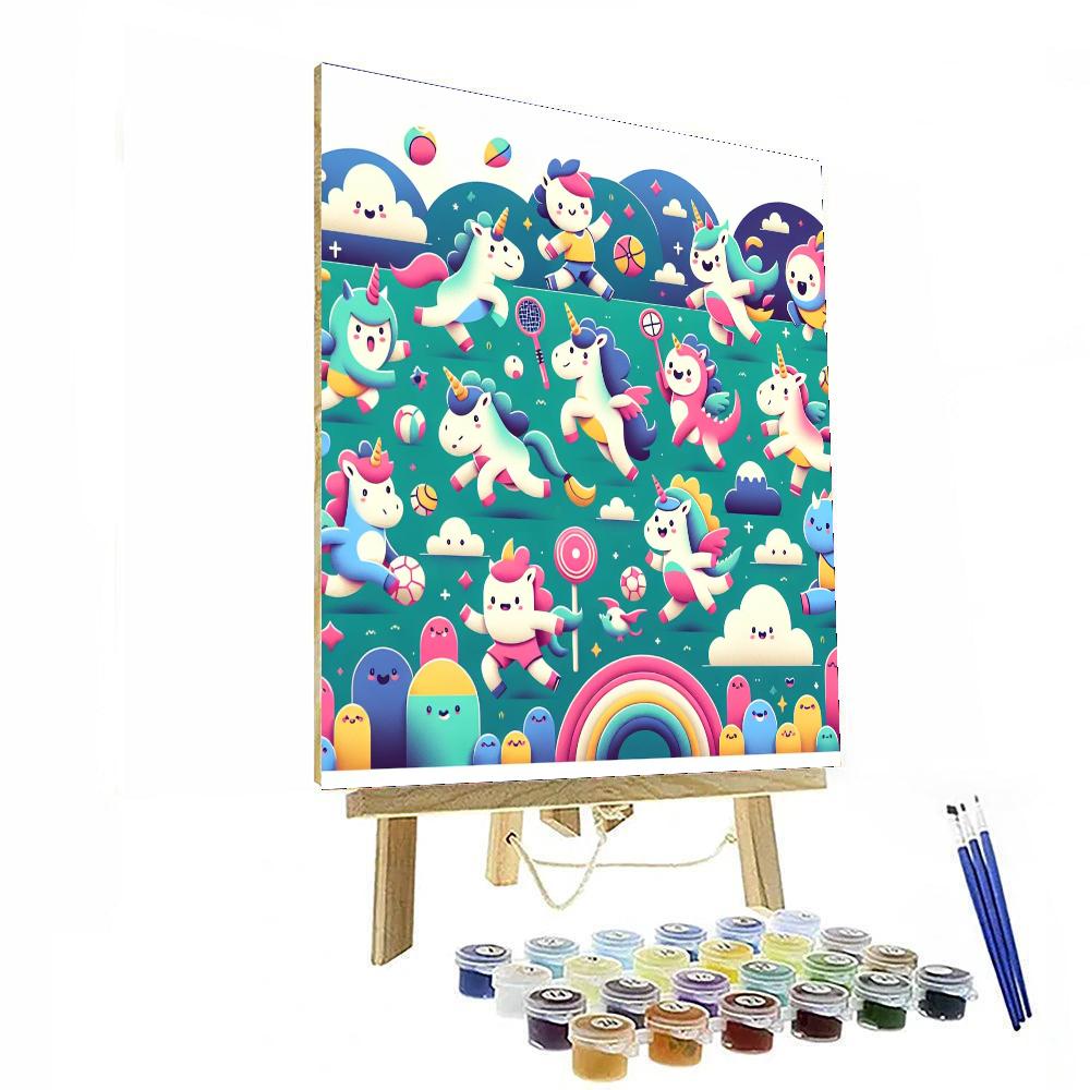 Fantasy Sports League Numbered Painting Kits