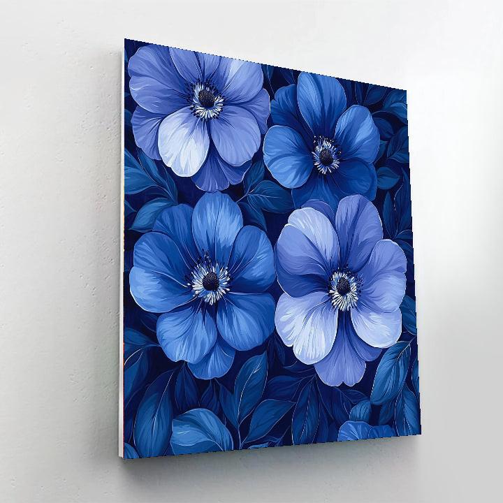 Georgia O'Keeffe Inspired Mythical Night Blooming  Paint By Number