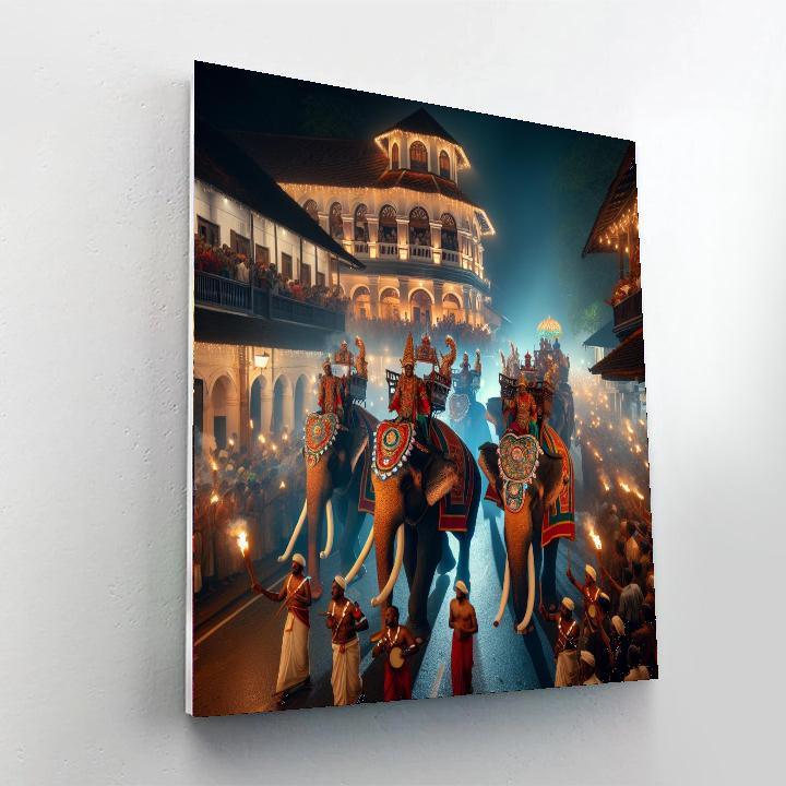 Esala Perahera - Kandy Paint By Number