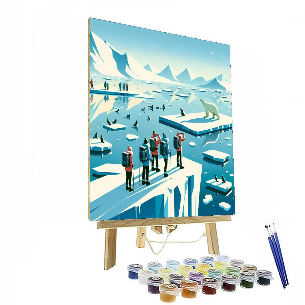 Arctic Wildlife Safari DIY Paint By Numbers