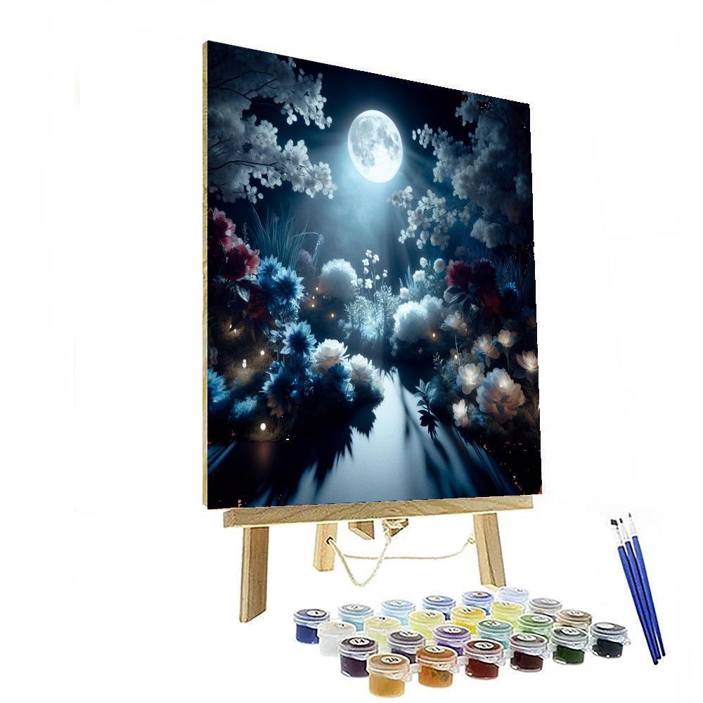 Midnight Garden Mystery Paint By Number