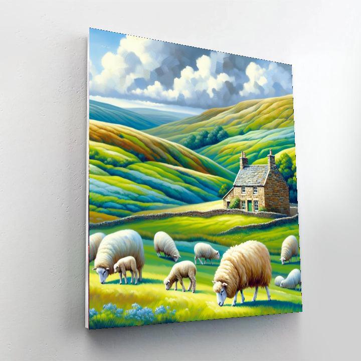 Irish Countryside Escape DIY Paint By Numbers