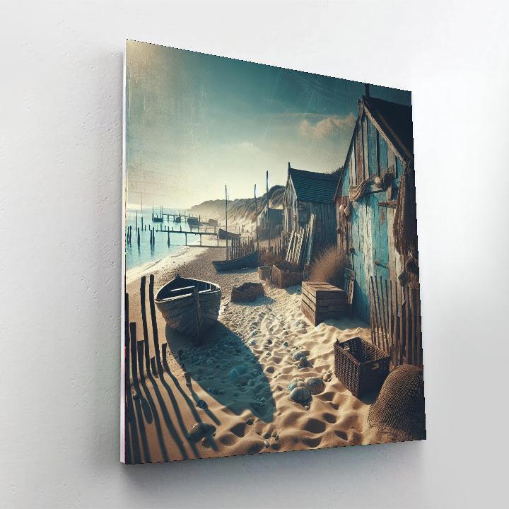 Rustic Seaside Escape Paint By Number