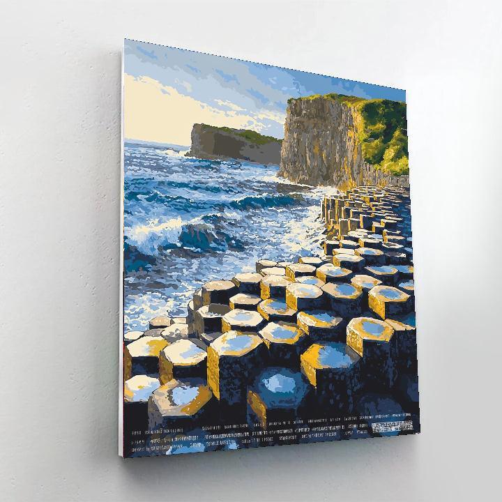 Giant's Causeway - Antrim Painting Number Kit