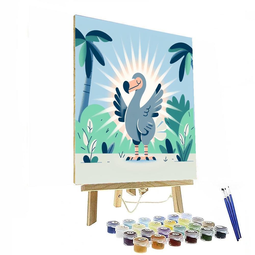 Dazzling Dodo Paint By Number