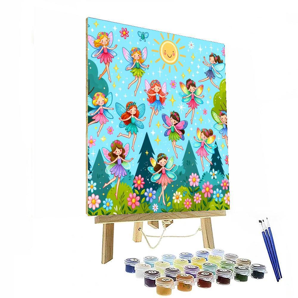 Charming Fairy Garden Adventure Paint By Numbers Kits
