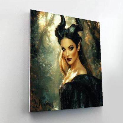 Angelina Jolie: The Bold Journey Of Maleficent Paint By Color