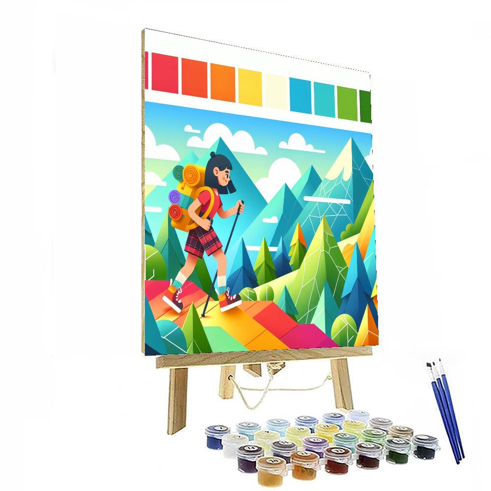 Mystical Mountain Trek Paint By Numbers Kits