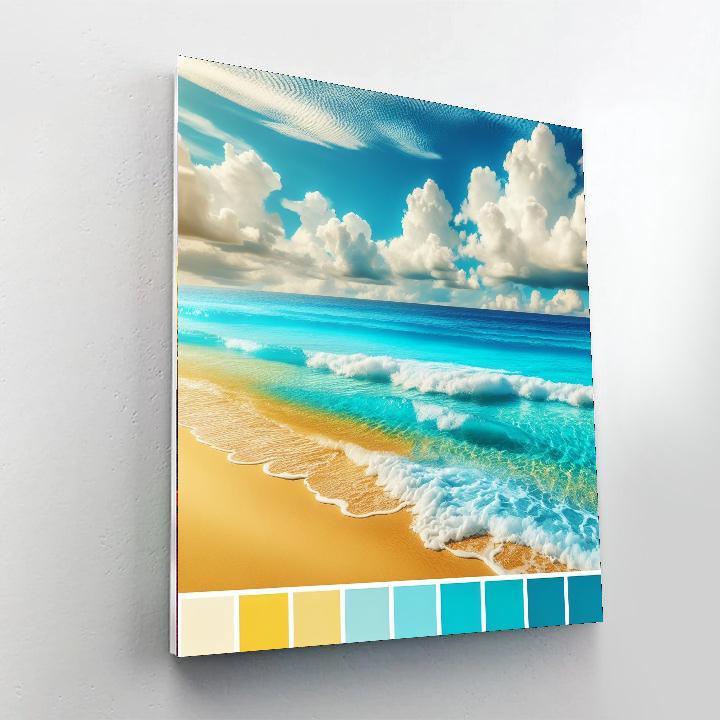 Breezy Summer Escape Paint By Numbers Art