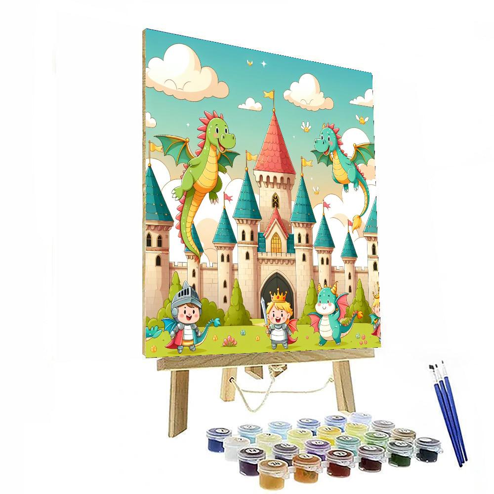 Castle Kingdom Adventures Numbered Painting Kits