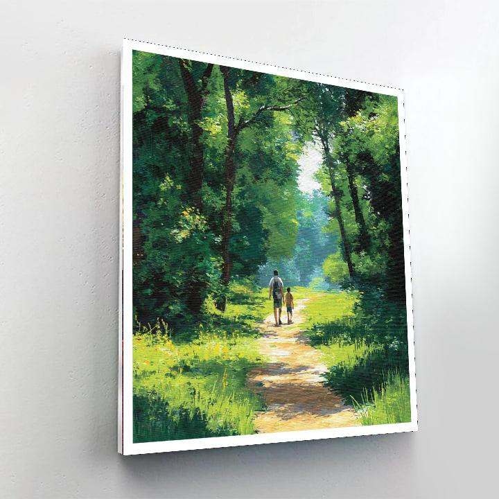 Path Of Light And Love Numbered Painting Kits