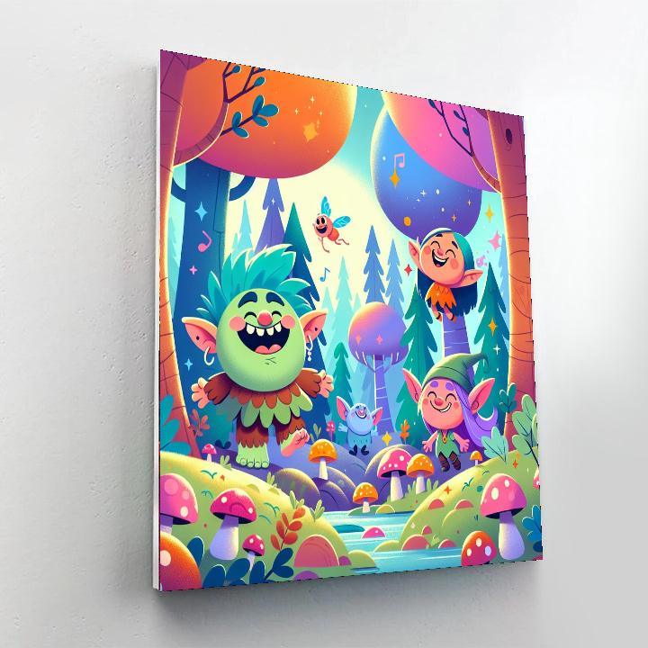 Fairy Tale Creatures Paint By Numbers Kits