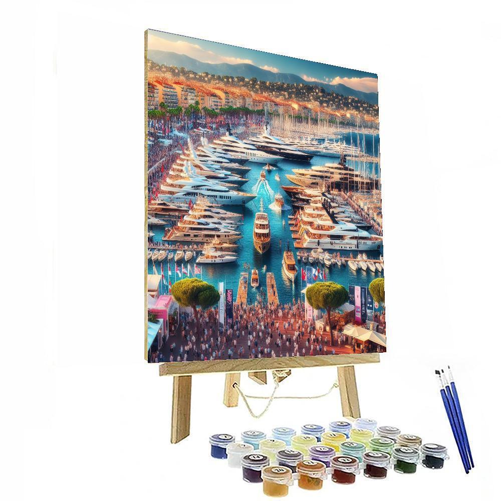 Cannes Yachting Festival - France Numbered Painting Kits