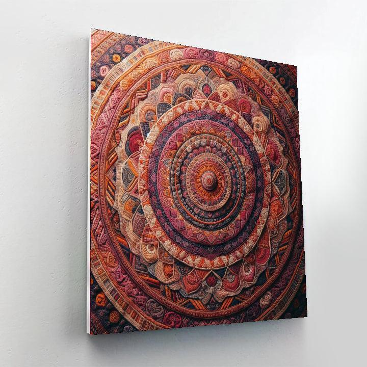 Bohemian Sunset Throw Paint By Number