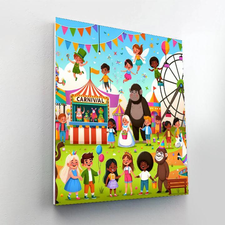 Fairy Tale Carnival Paint By Color