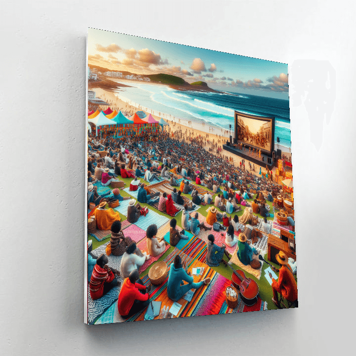 Zanzibar International Film Festival - Tanzania Painting By Numbers Kit