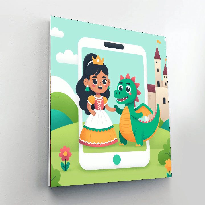 Fairytale Kingdom Discovery DIY Paint By Numbers