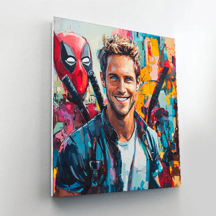 Ryan Reynolds: The Whimsical Wit Of Wonder Paint By Number