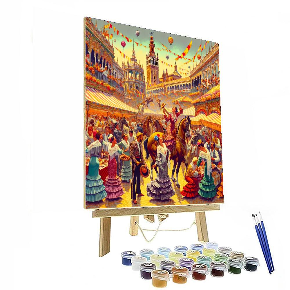 Feria De Sevilla - Spain Paint By Number