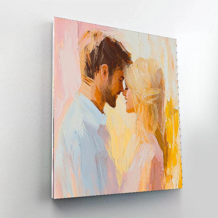 A Mother’s Whisper Number Painting