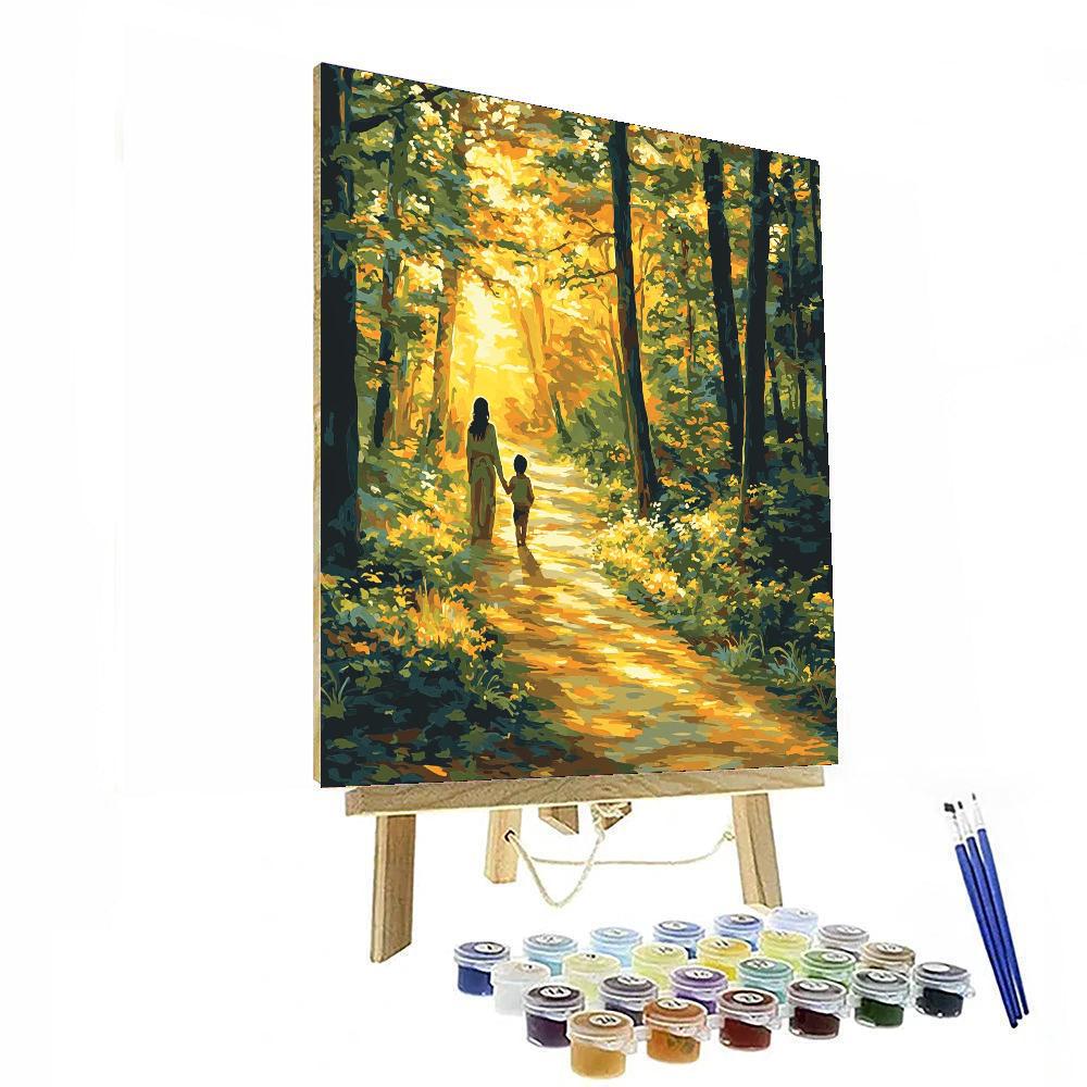 Sunlit Silhouettes Numbered Painting Kits