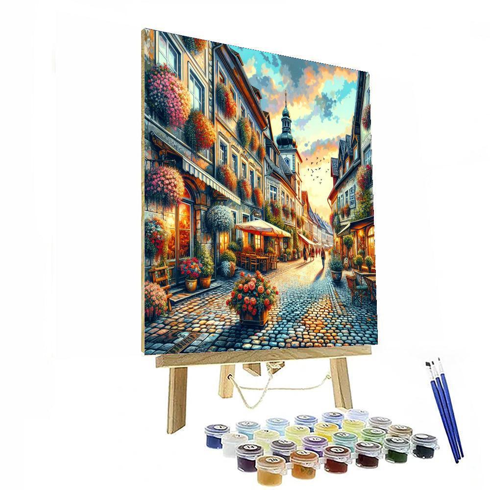 Charming Historic Town - DIY Painting By Numbers Kit – Artistry Rack