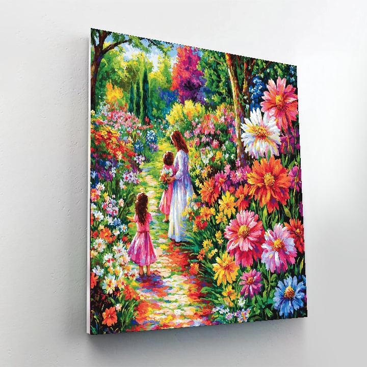 Floral Love DIY Paint By Numbers