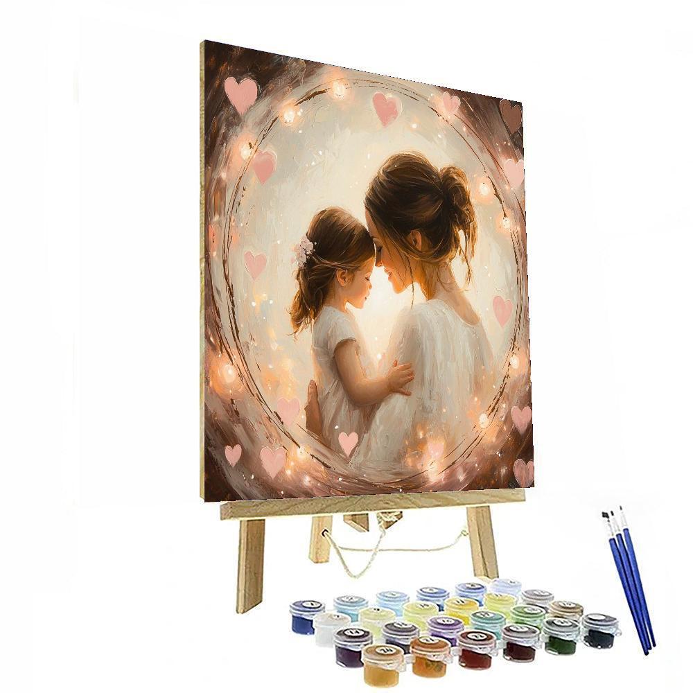 Circle Of Love Number Painting