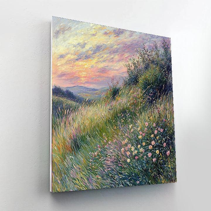 Pierre-Auguste Renoir Inspired Elysian Glow  DIY Paint By Numbers