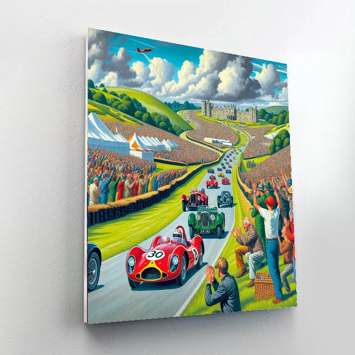 Festival Of Speed - Goodwood Paint By Numbers Kits