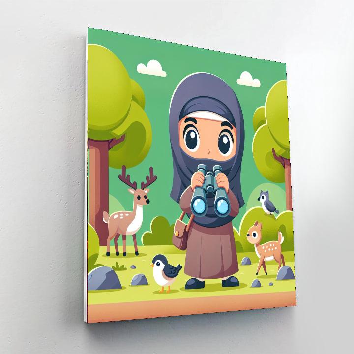 Nature Wildlife Explorer DIY Paint By Numbers