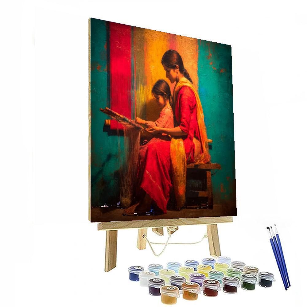 Threads Of Our Story Paint By Color