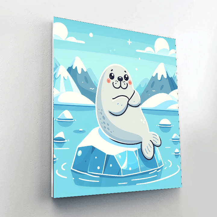 Arctic Wildlife Adventure Paint By Numbers