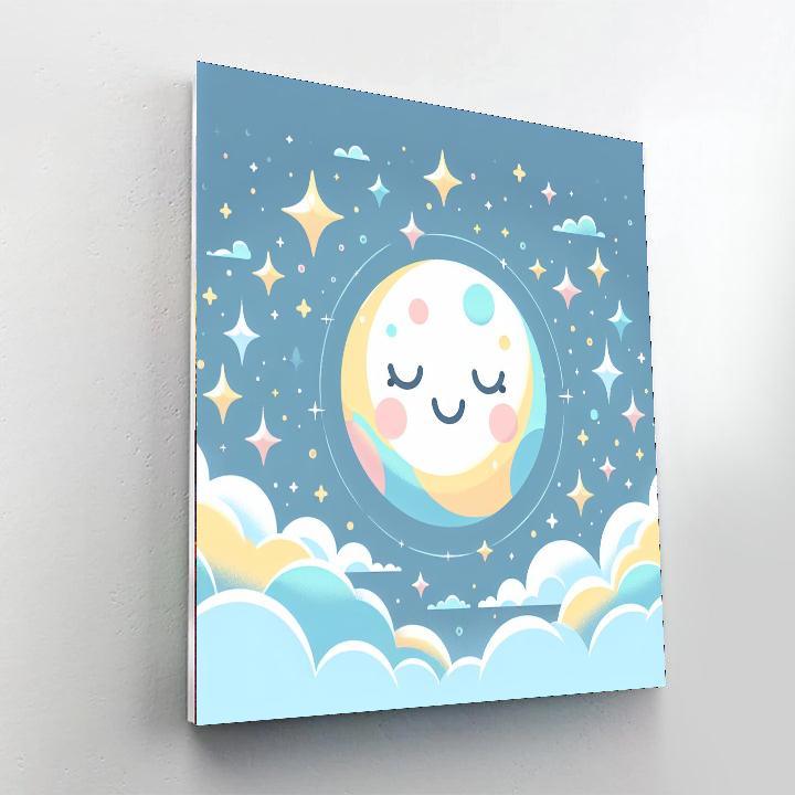 Celestial Moonlight Dreams Paint By Number