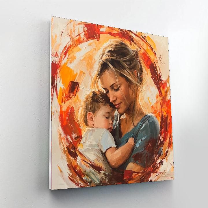 Mother’s Silent Strength Paint By Number