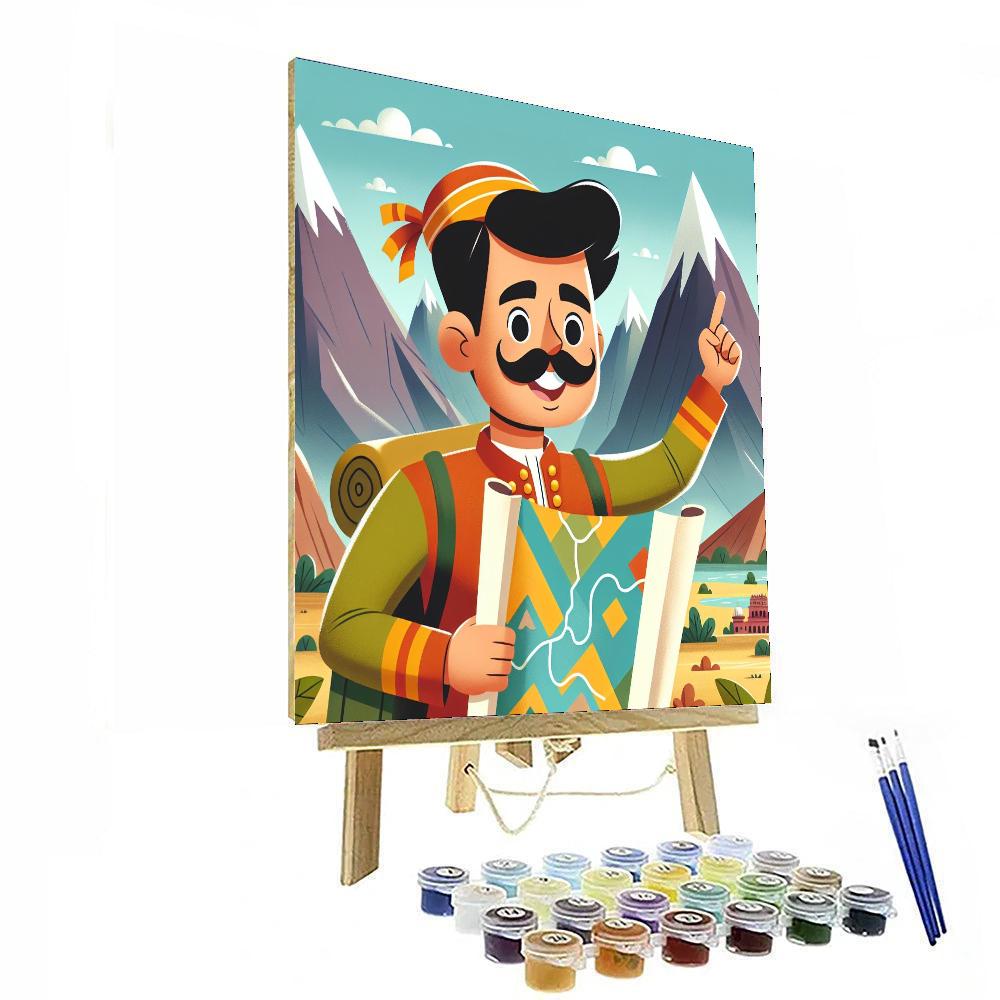 Gallant Explorer Painting Number Kit