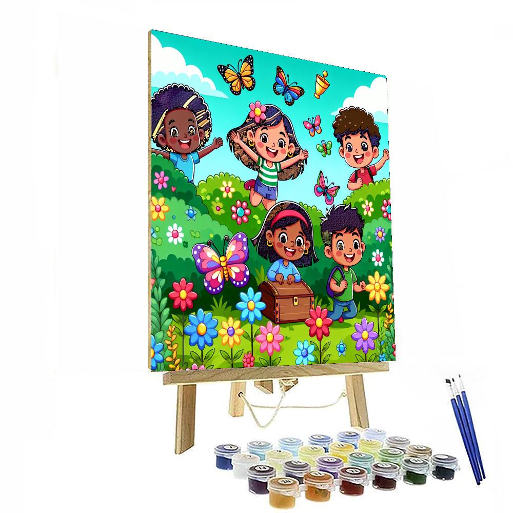 Exploring Magical Gardens Paint By Numbers