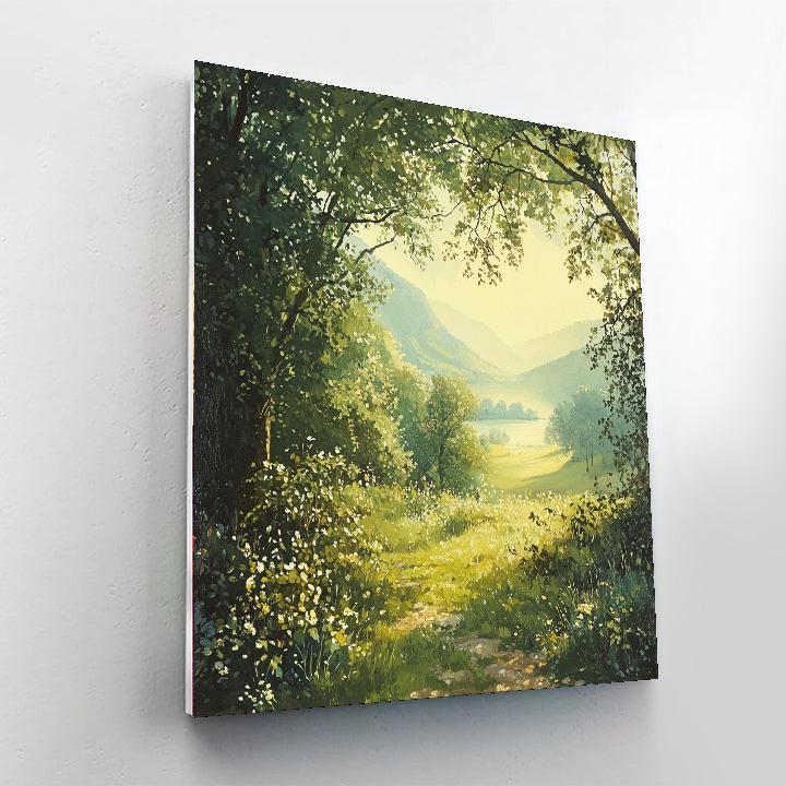 Gainsborough Inspired Gainsborough's Idyllic Meadows  Number Painting