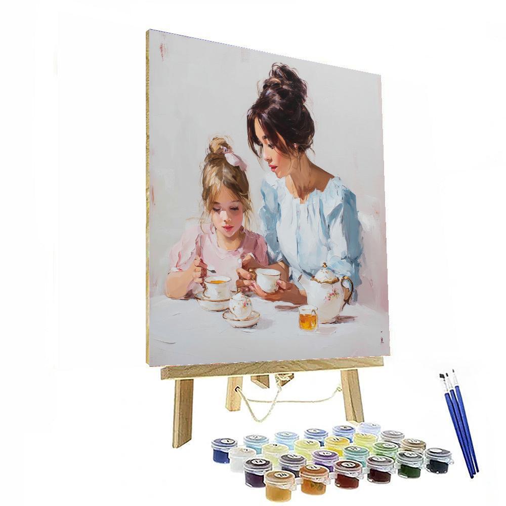Afternoon Tea Reverie Paint By Color