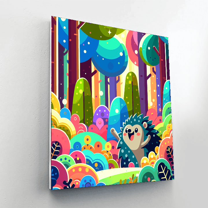 Whimsical Enchanted Forest Paint By Numbers