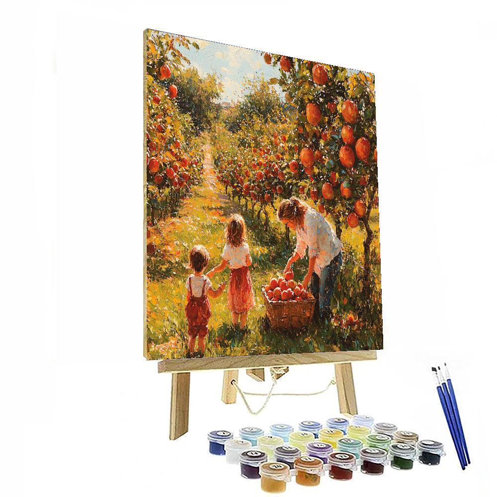 Harvest Of Happiness Numbered Painting Kits