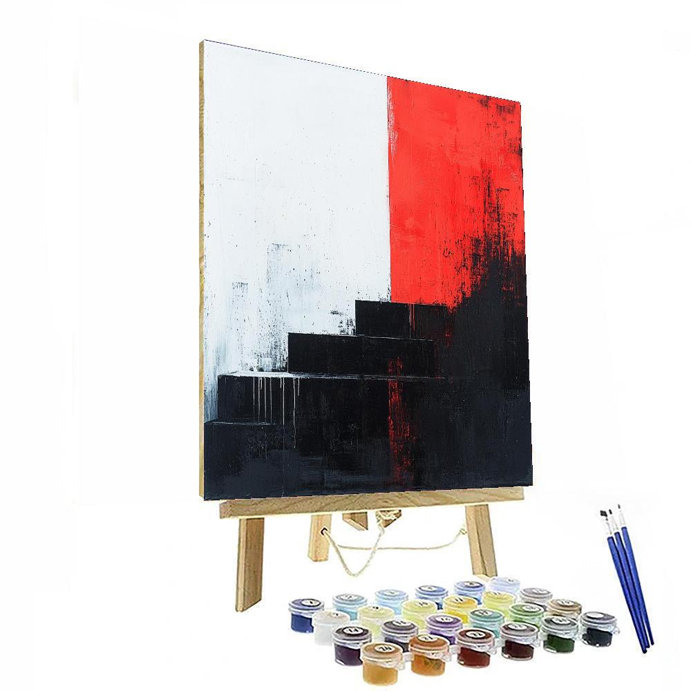 Banksy Inspired Freedom In Silence  Numbered Painting Kits