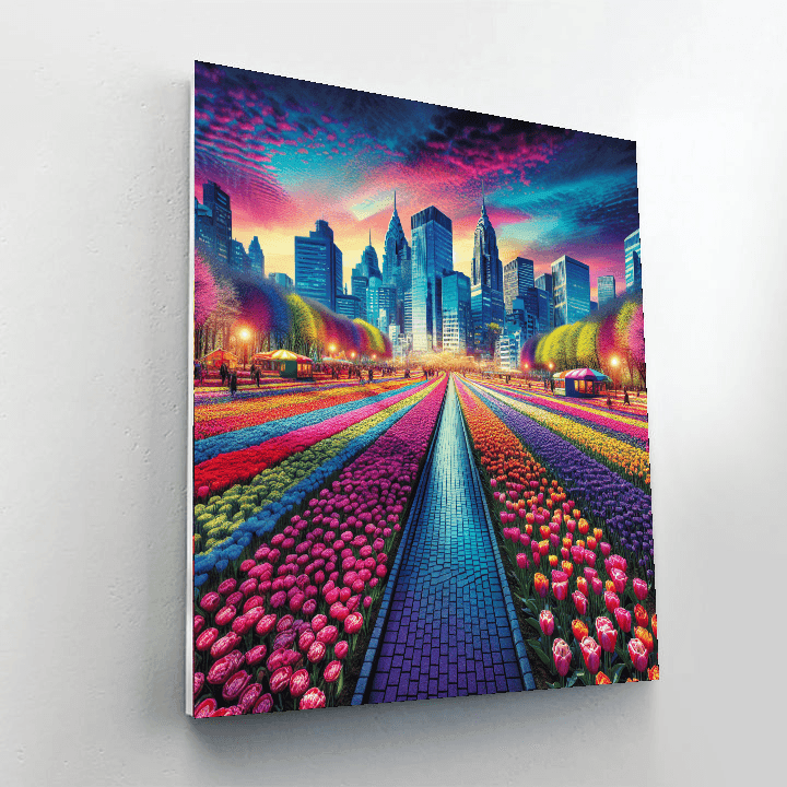 Istanbul Tulip Festival - Turkey Paint By Numbers Kits