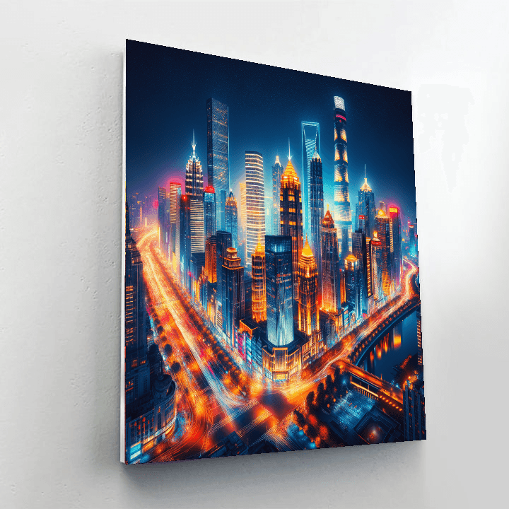 Skyline Majesty Paint By Color