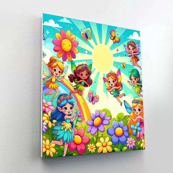 Fabulous Fairy Dance DIY Paint By Numbers