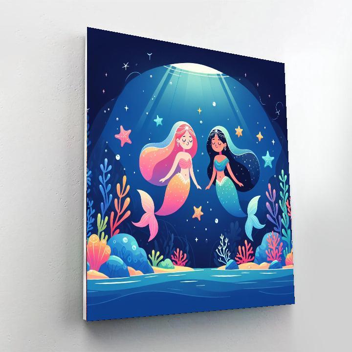 Enchanted Lagoon Escape Numbered Painting Kits