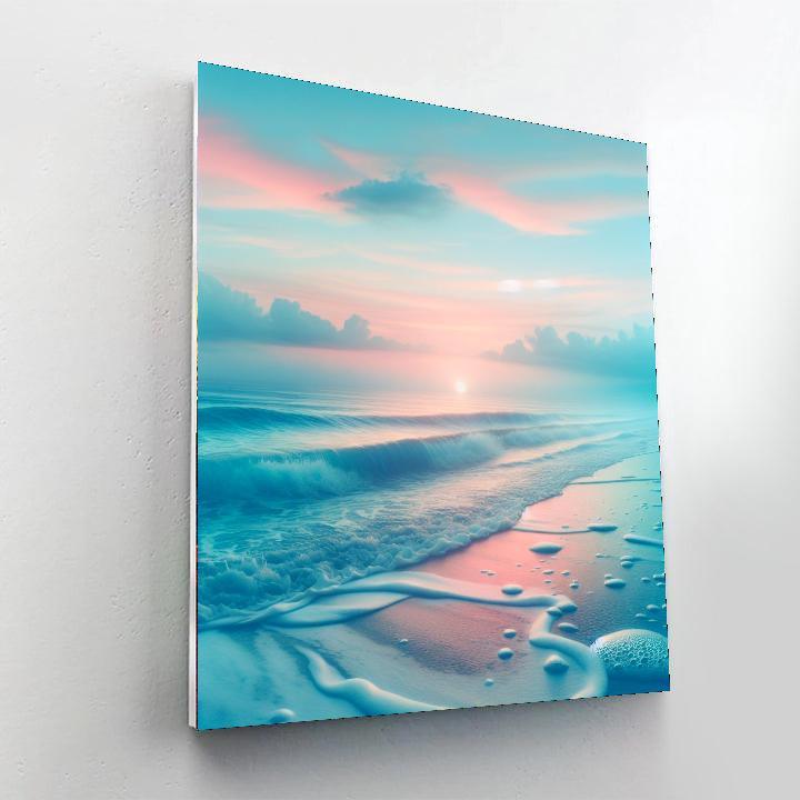 Artistic Seaside Dream Painting Number Kit
