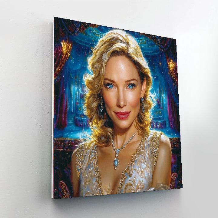 Cate Blanchett: The Enigmatic Diva Of Cinema Numbered Painting Kits